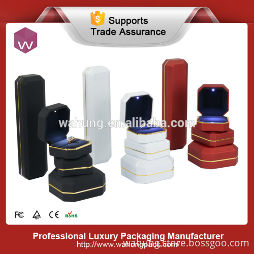 popular design jewelry gift box with light